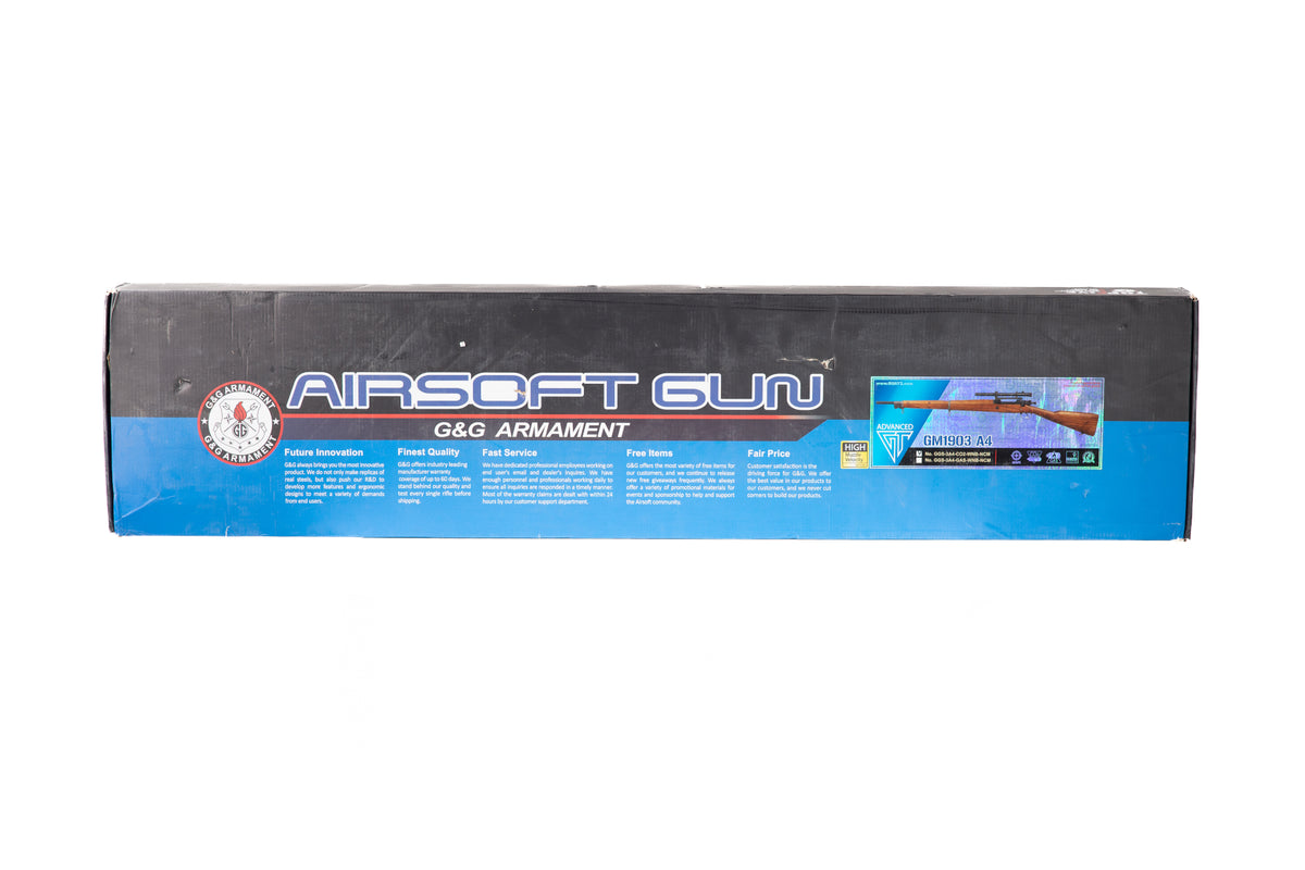 GM1903 A4 CO2 sniper rifle replica (OUTLET)