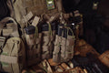 Triple carbine magazine pouch Open Koga - Black