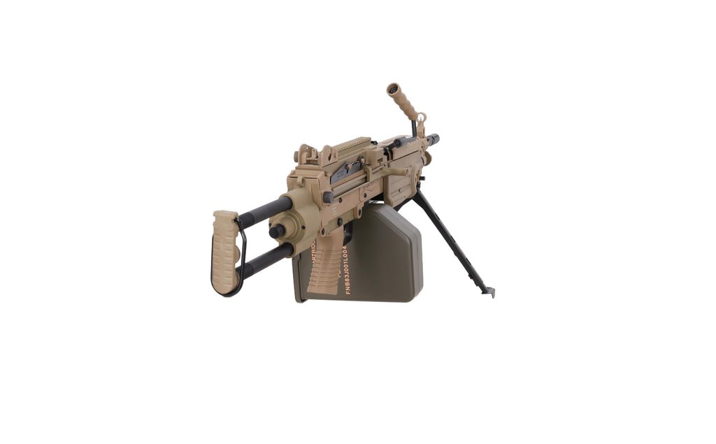 FN HERSTAL M249 PARA CORE machine gun AEG -Tan