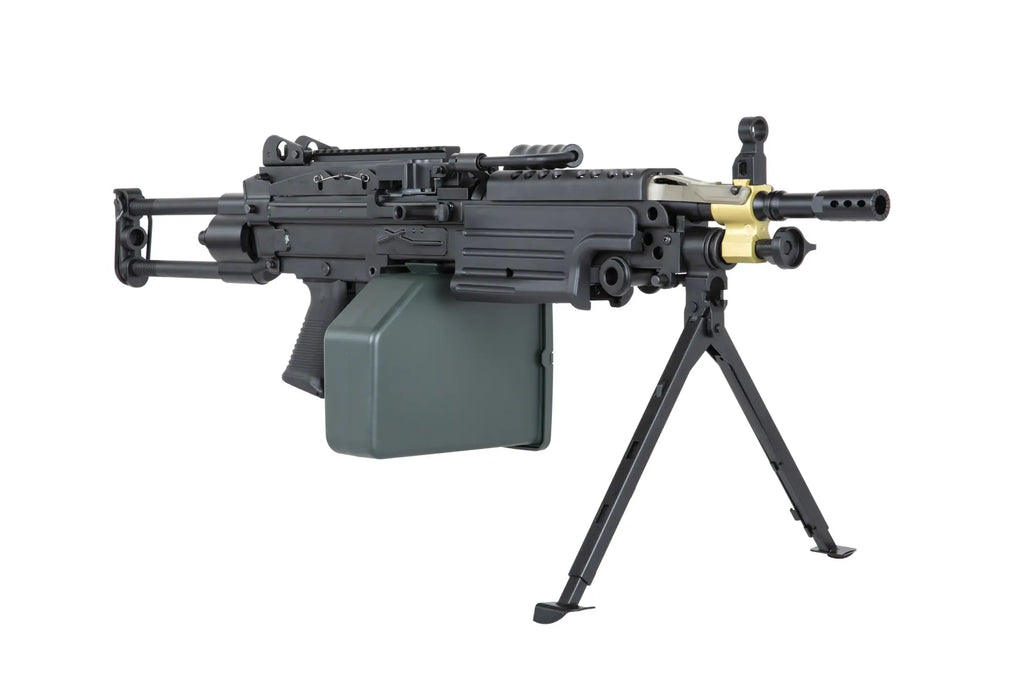 airsoft A&amp;K Cybergun M249 PARA machine gun Black (OUTLET)