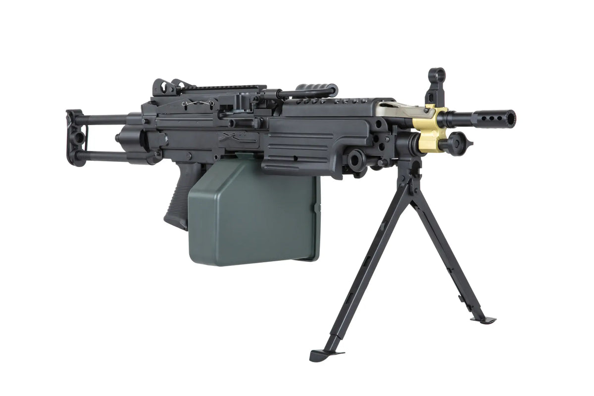 airsoft A&amp;K Cybergun M249 PARA machine gun Black (OUTLET)
