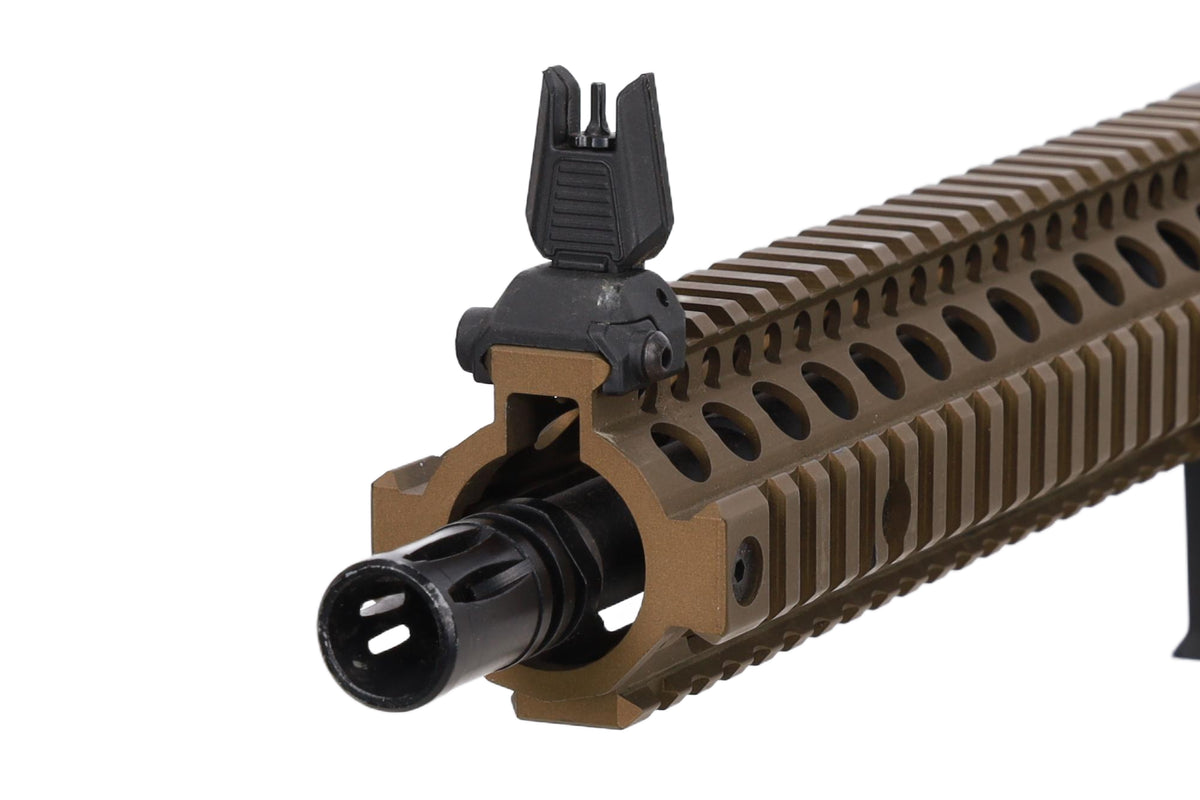 Daniel Defense MK18 SA-P19 PRIME BLDC AEG 10.5" Chaos Bronze assault rifle - OUTLET
