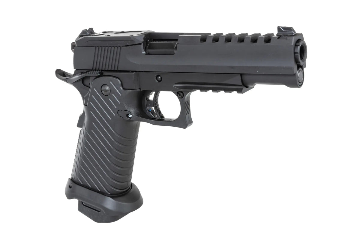 airsoft pistol ICS Hi-Capa Challenger REVO.II Green Gas polymer version