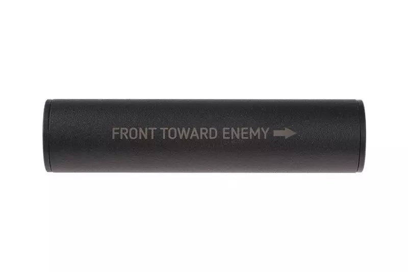 Front Toward Enemy" Covert Tactical Standard 35x150mm Silencer"