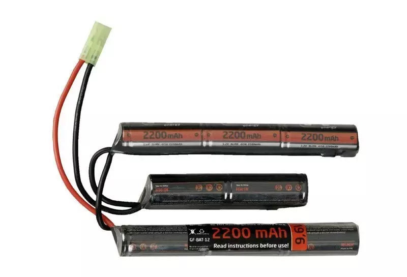 NiMH 9.6V 2200mAh 3-module rechargeable battery