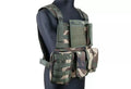 MBSS Plate Carrier type Tactical Vest –US Woodland
