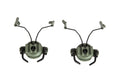 Headset mounting for EX type helmets (19-21mm) - Olive