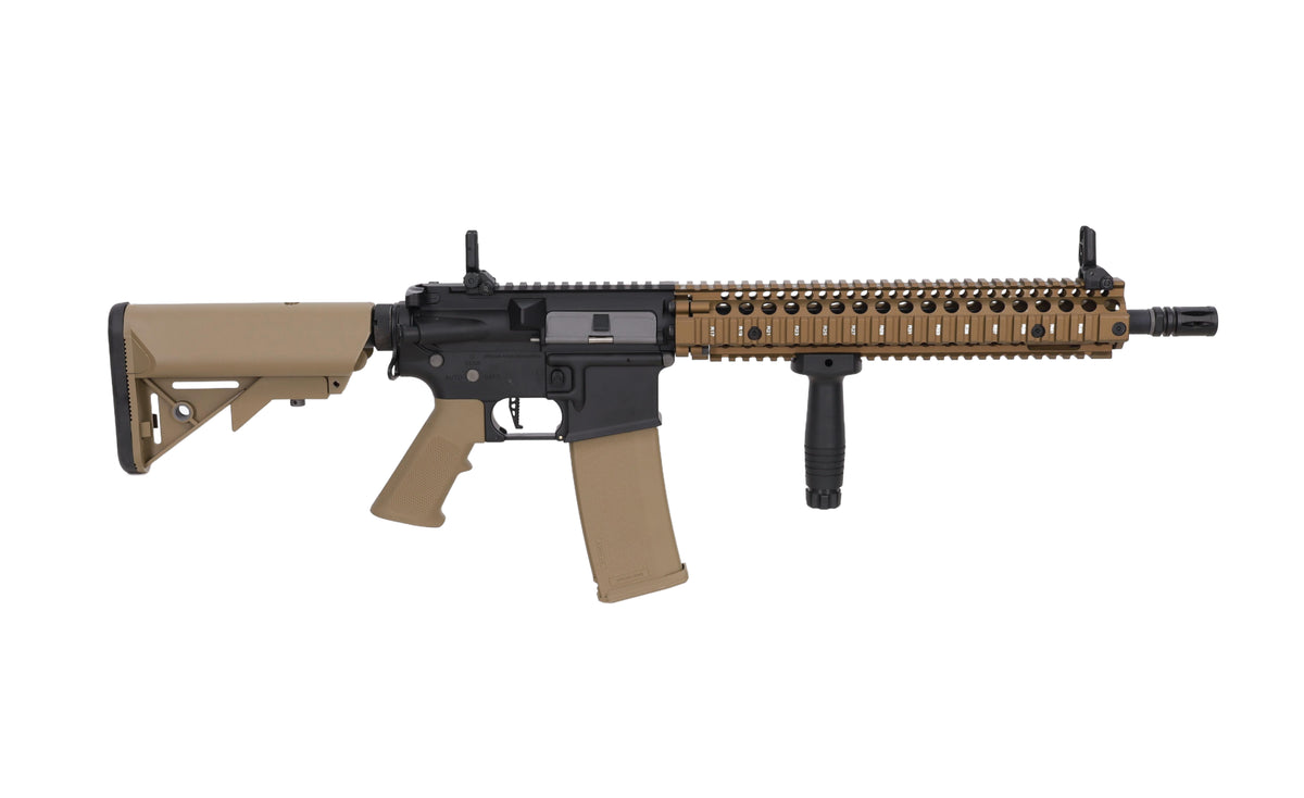 Daniel Defense MK18 SA-P26 PRIME BLDC AEG 14.5" Chaos Bronze assault rifle - OUTLET