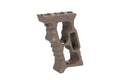 Aluminium angle grip TD Minivert for KeyMod/M-LOK Tan