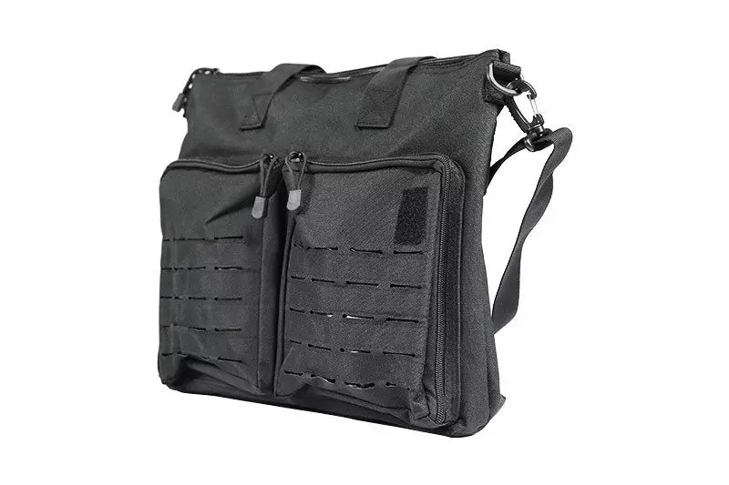 Laser-Cut tactical bag - black
