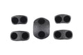 A set of helmet pads