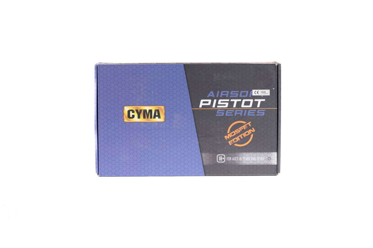 Electric Pistol Replica CM125S MOSFET Edition - Black (OUTLET)