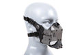 Cyberpunk Commander Mask – Black