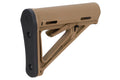 CS style East Crane stock for M4/M16 replicas Tan