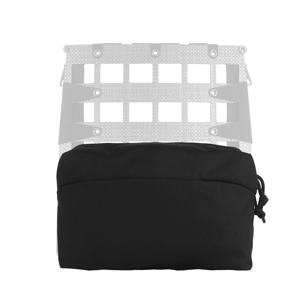 Wosport Cargo universal pocket 6x3 Laser Cut Horizontal Black