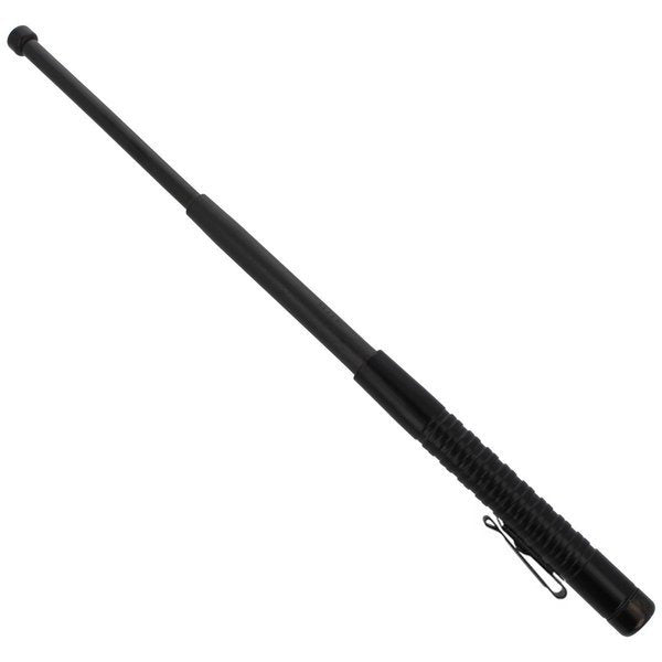 ESP - Compact hardened expandable baton with clip - 18'' - Black - EXB-18HS BLK