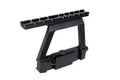 CNC dovetail mount for AK series airsoft guns Black