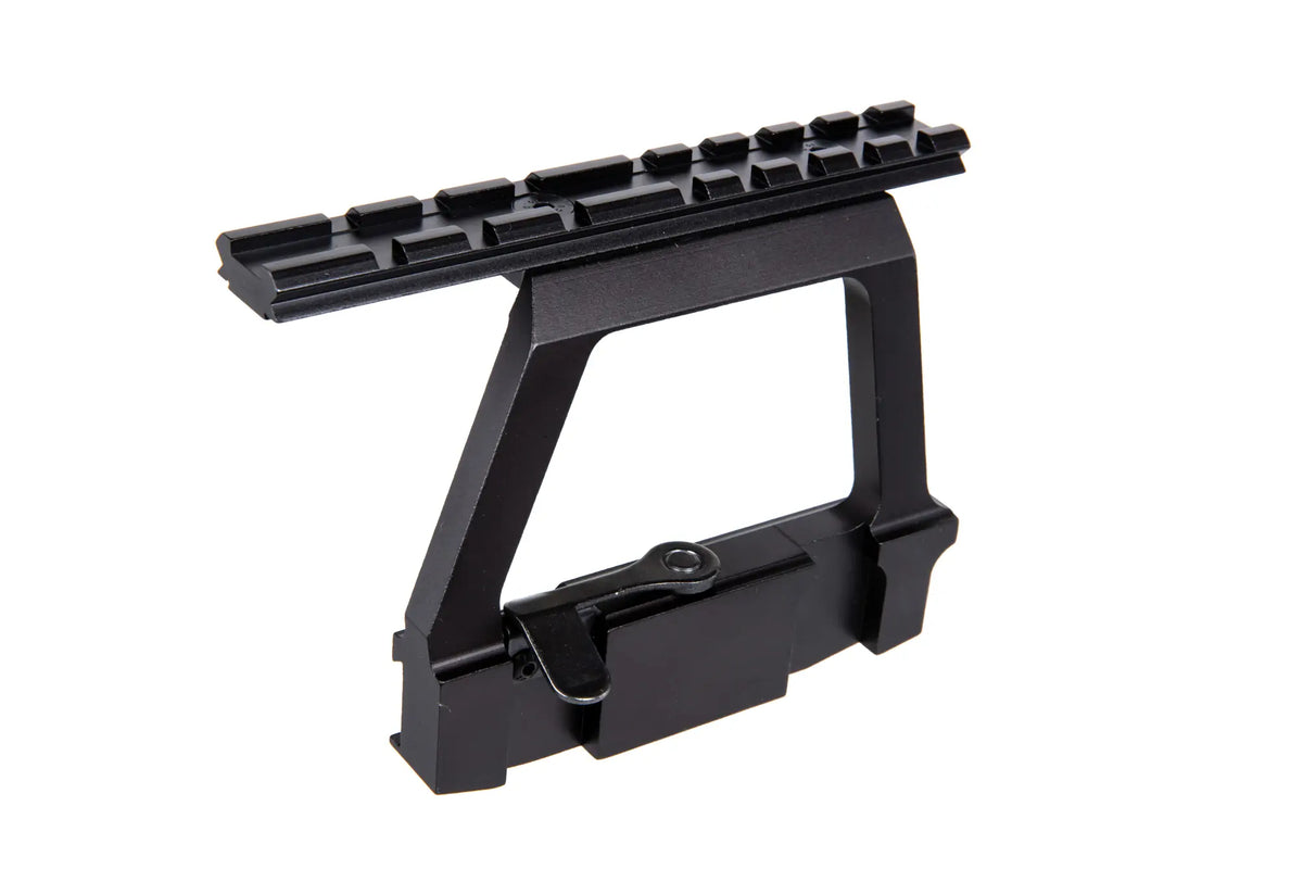 CNC dovetail mount for AK series airsoft guns Black
