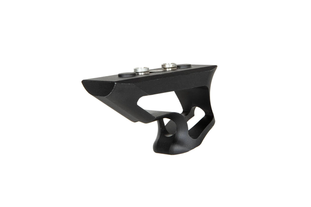 Aluminum CNC KeyMod Angled Forward Grip - Black