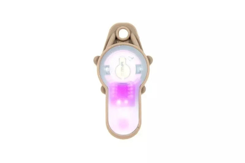 Lightbuck Pendant electronic marker - Dark Earth (pink light)