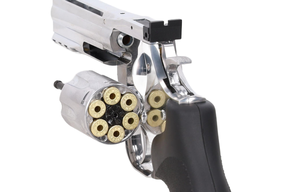 Dan Wesson 715 4" CO2 revolver – Silver