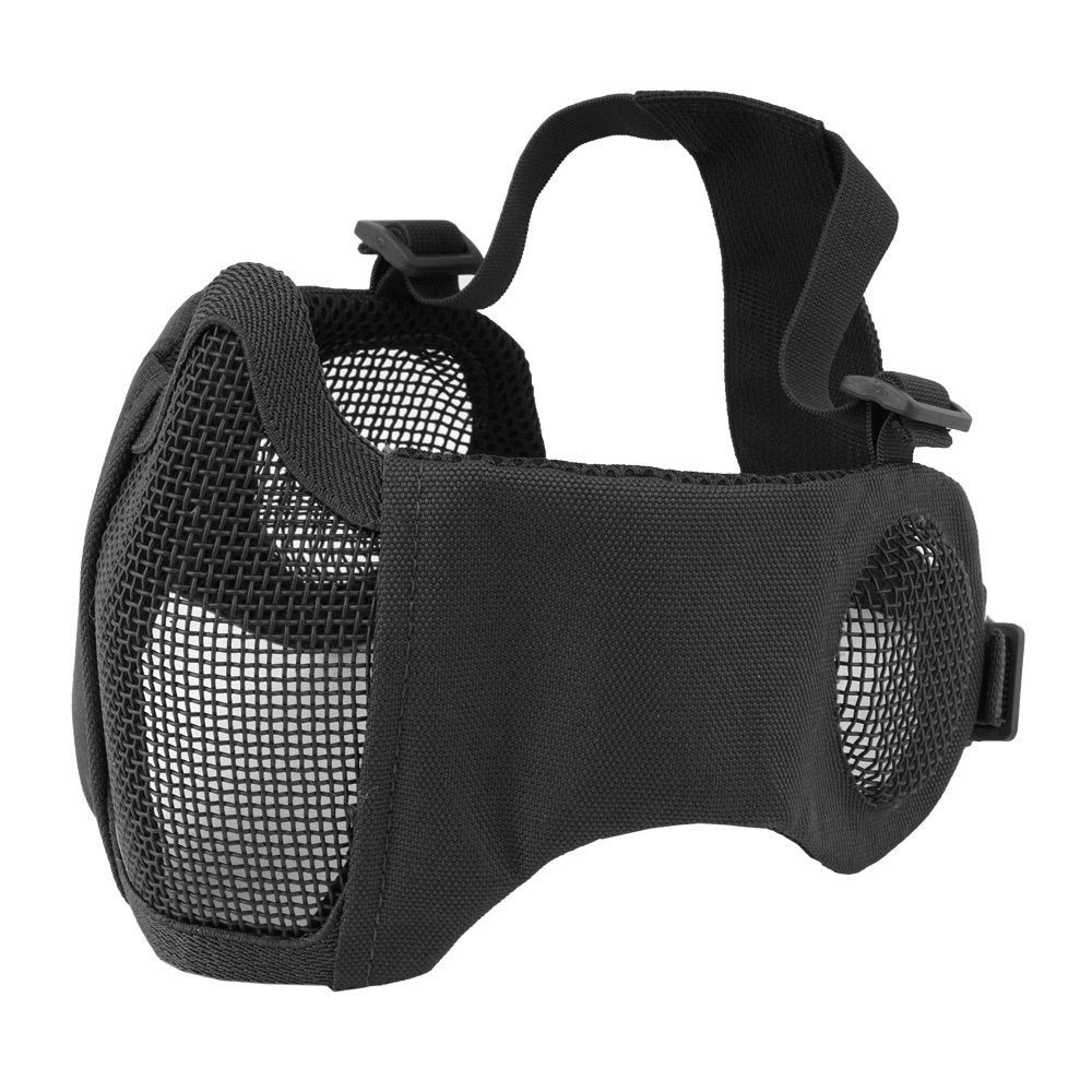 Strike Systems - Metal mesh mask with extended protection - Black - 19
