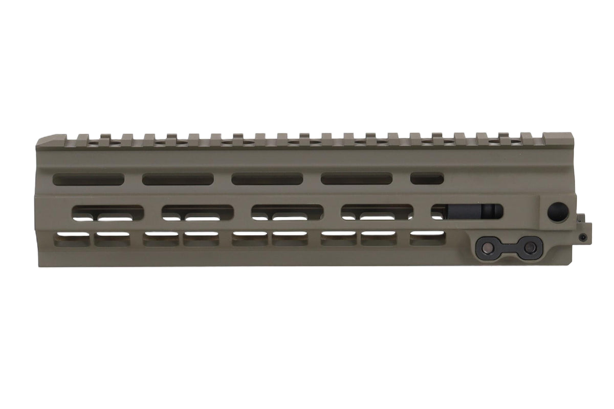 Specna Arms MK8-style M-LOK 9.5" mounting rail for M4/AR15 replicas - Olive