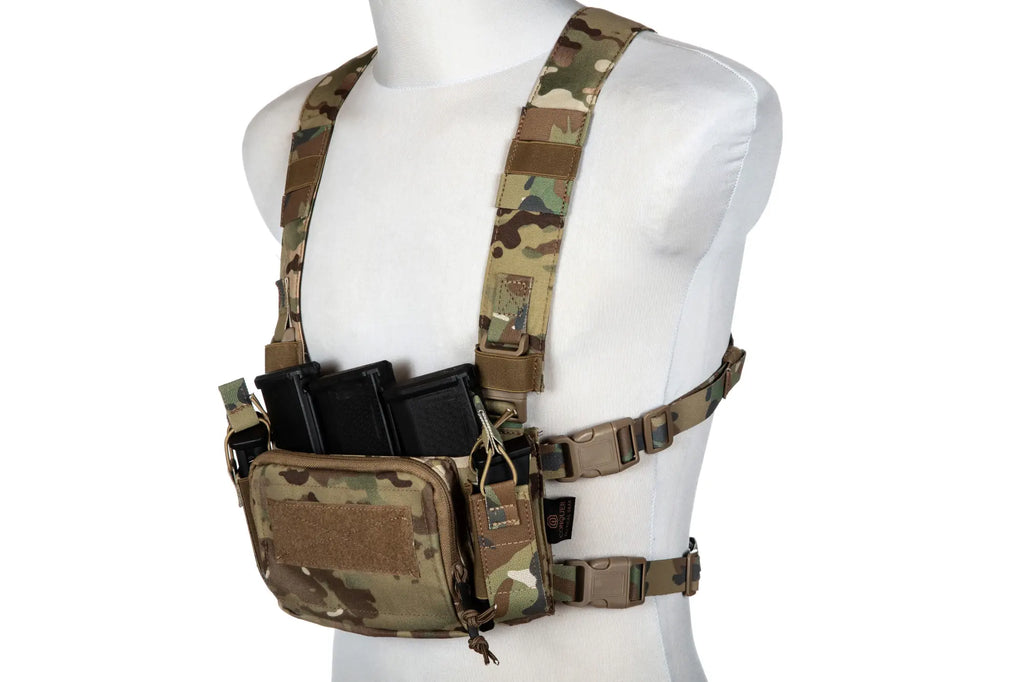 Micro Chest Rig MPC - Multicam (brown velcro)