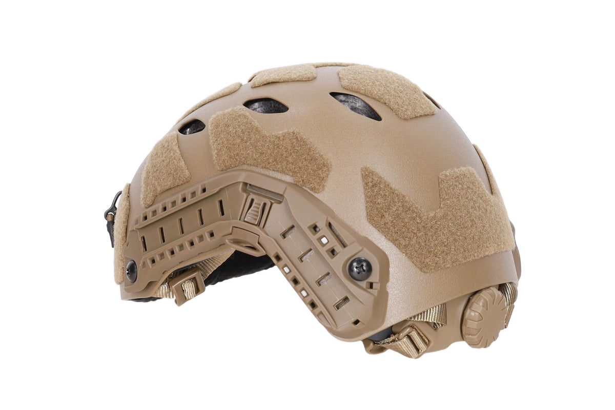 Specna Arms FAST SHC X-Shield BJ (Light Version) Tan replica helmet M size (52-60cm)