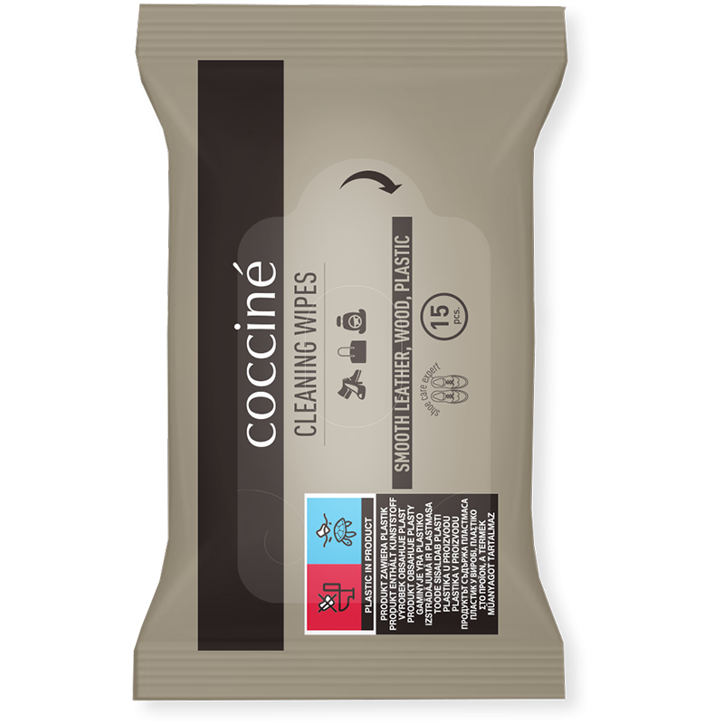 Cocrail shoe cleaning wipes (15pcs)