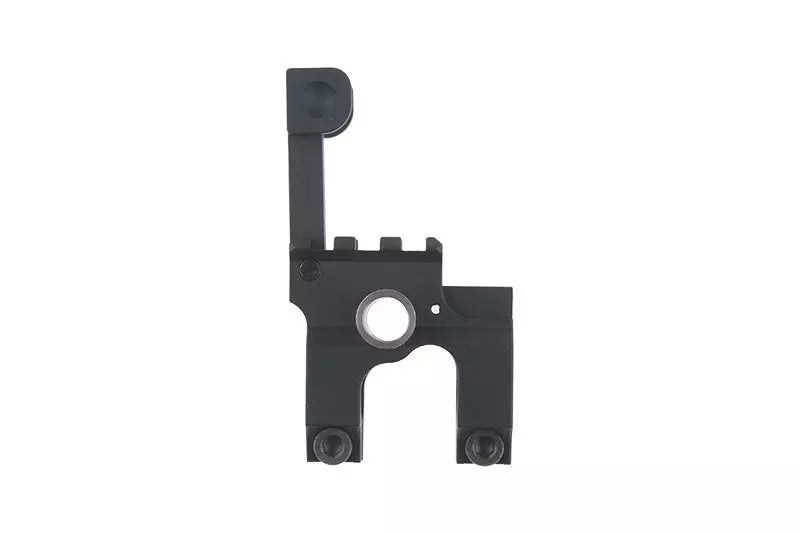 M4/M16 Gas Block with Foldable Front Sight - Black