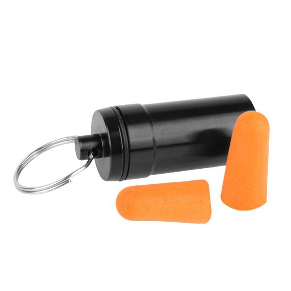 Earmor - Earplug Aluminum Container + MaxDefense Earplugs - S15