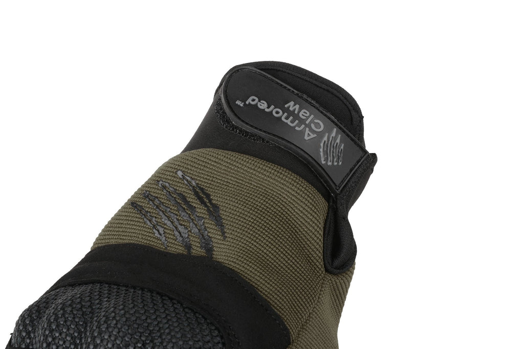 Armored Claw Shield Cut Tactical Gloves - olive green