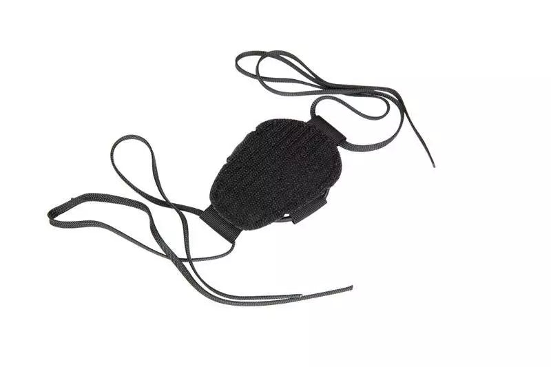 HEL-STAR 6 Attach Patch Lace Mount - Black