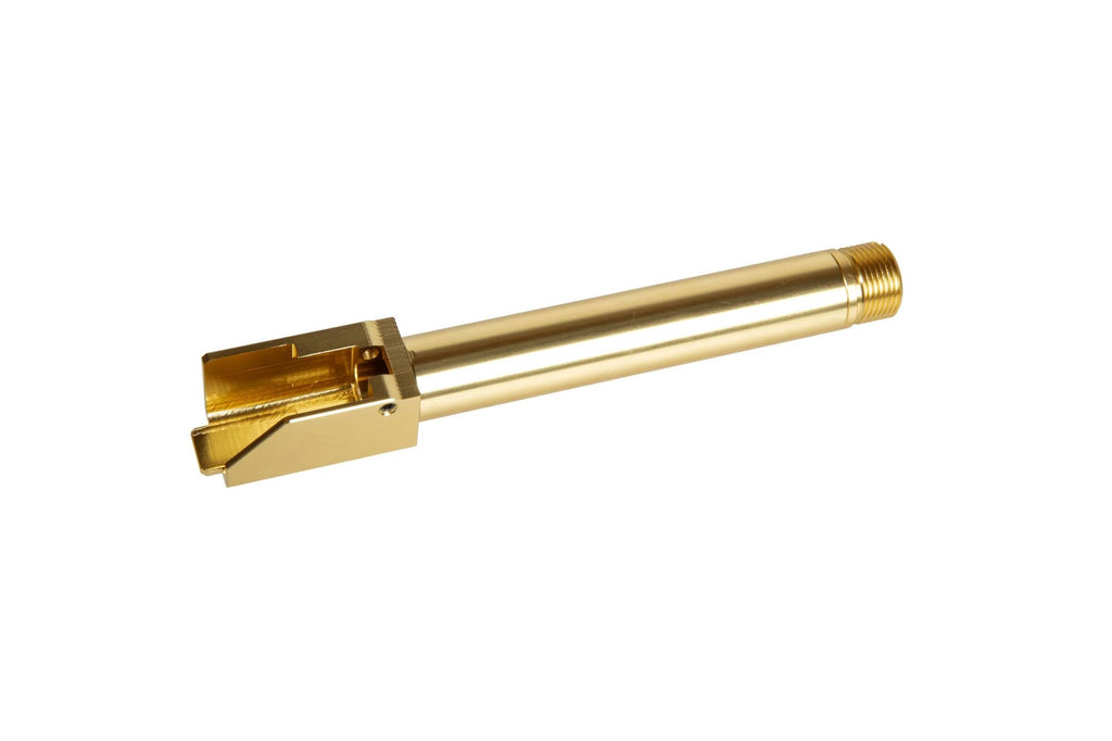 2way fixed No recoil outter barrel for Glock 17 gen 3 replicas  - Golden