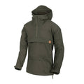 Helikon - Softshell Jacket Anorak Woodsman - DuraCanvas - Taiga Green - KU-WDN-DC-09
