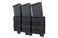 Wosport triple rifle magazine pouch Black