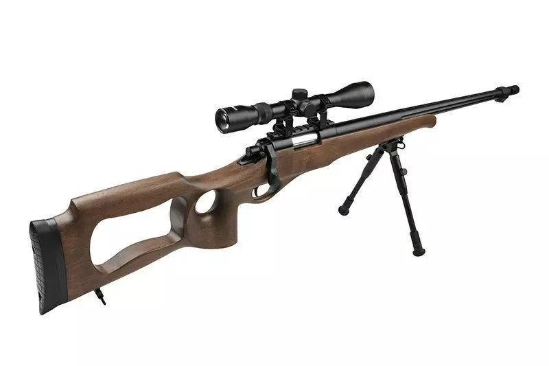 MB09D sniper rifle replica - with scope and bipod