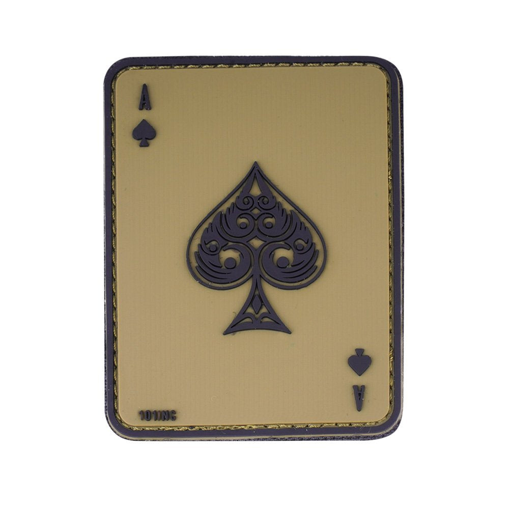 101 Inc. - 3D Patch - Ace of Spades - Green - 444130-5111