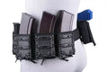 Open V (S) 7.62 Magazine Pouch - Primal Grey