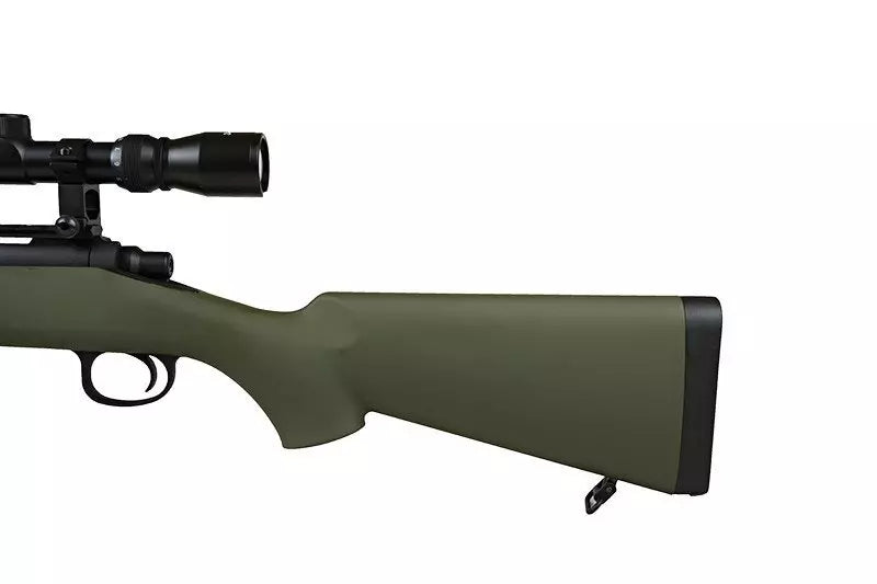 SW-10 Sniper Rifle Replica with scope and bipod (Upgraded) - olive