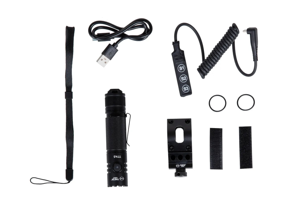 Tactical flashlight Theta Light TT45