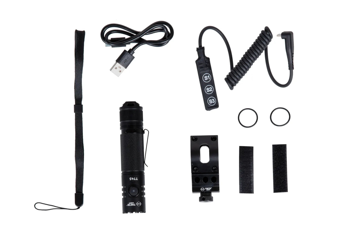 Tactical flashlight Theta Light TT45