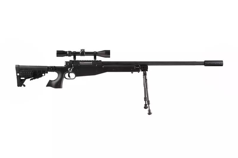 MB14D sniper rifle replica - with scope and bipod