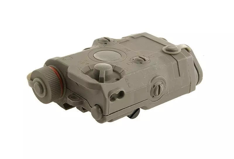 AN/PEQ 15 replica with laser sight - foliage green