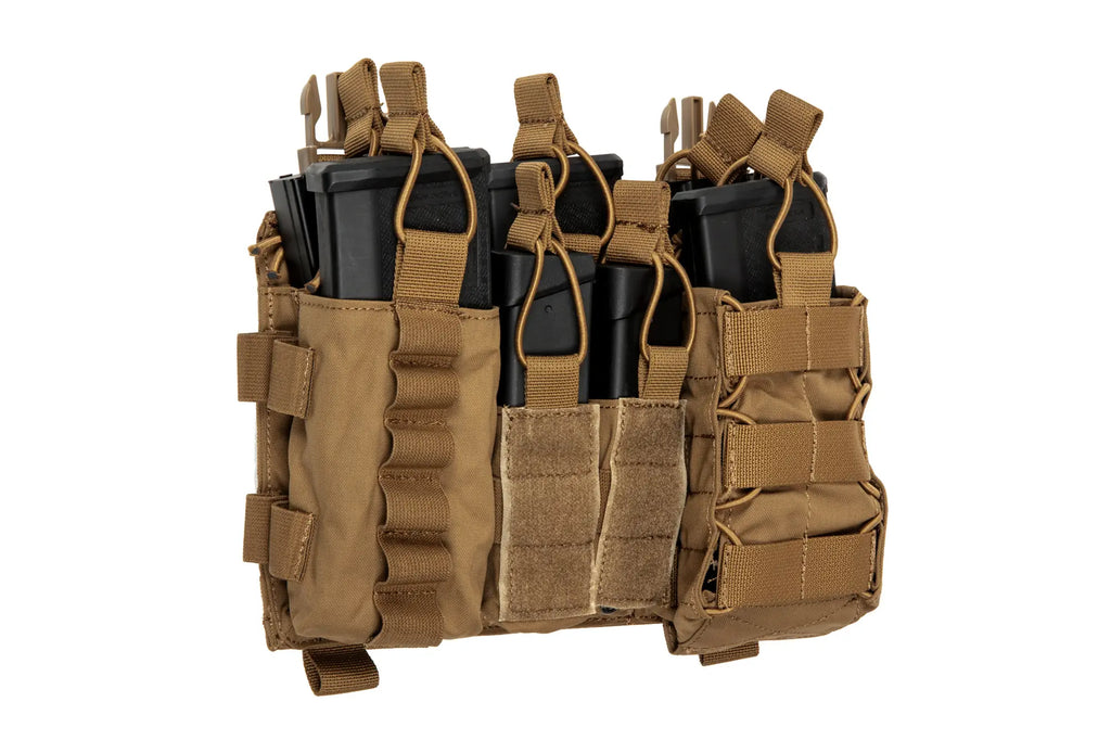 Inta waistcoat panel - Coyote Brown