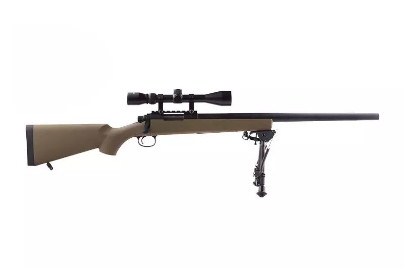 SW-10 Sniper Rifle Replica (with scope and bipod) - tan