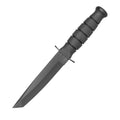 Ka-Bar - Short Tanto Military Knife - Black - 1254