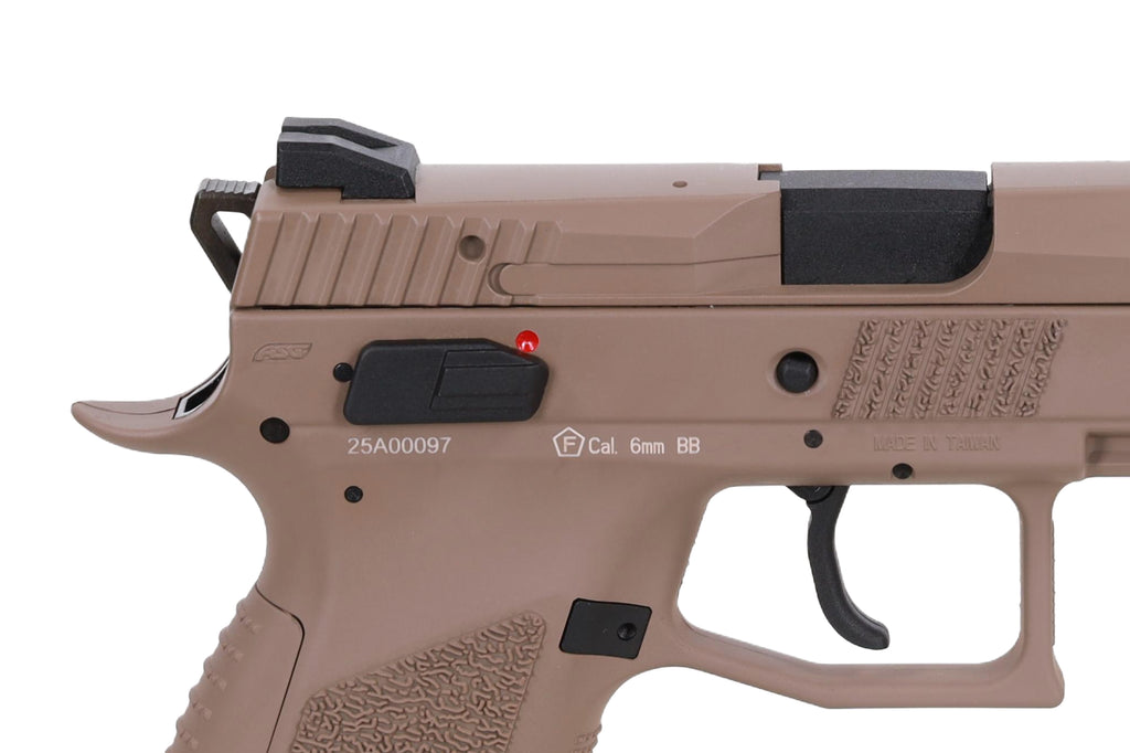 CZ P-09 GBB Pistol (Full polymer) – Tan