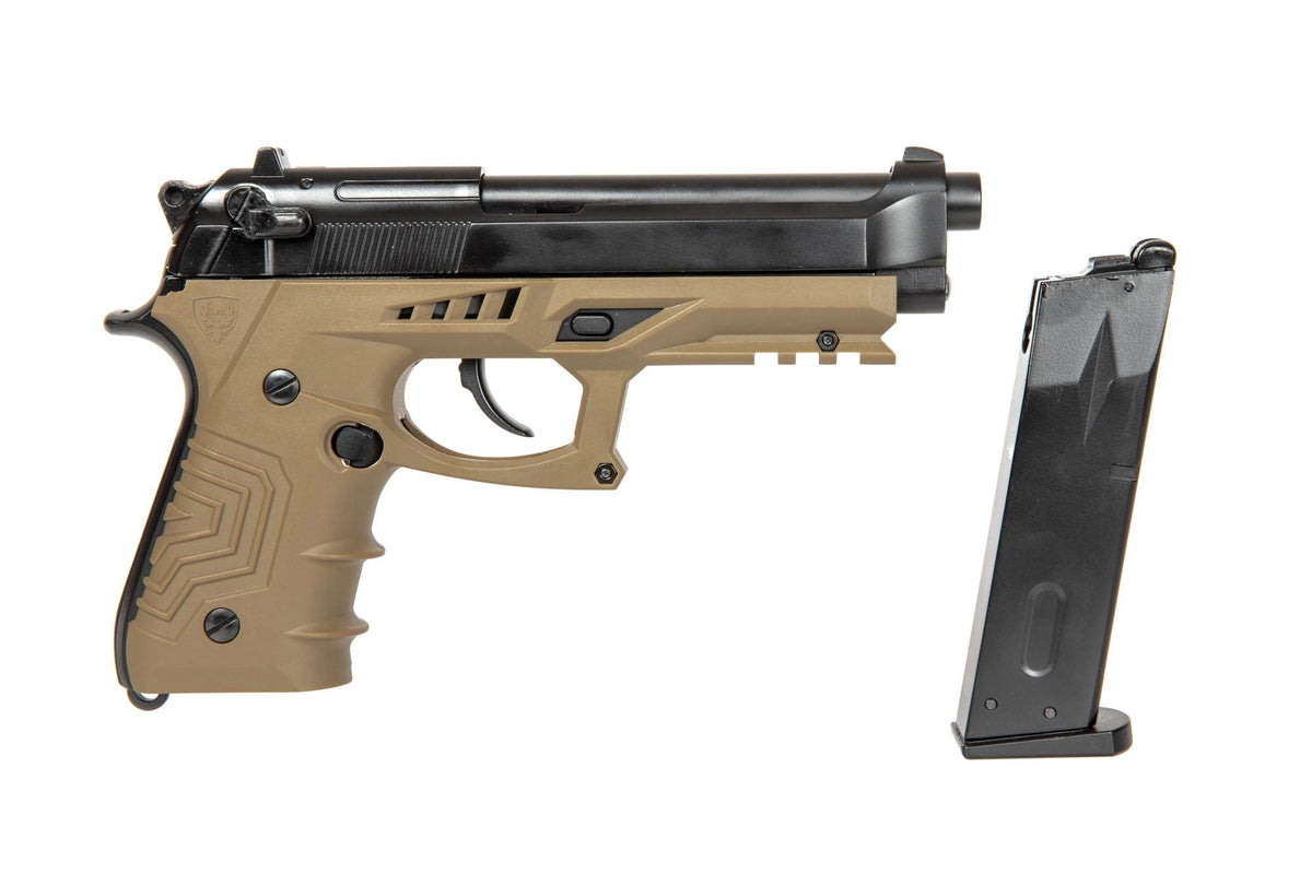 HG-173 (Full Auto) Pistol Replica - tan